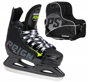 Patines De Hielo Powerslide Ares Junior adj. Ice Skate Bag bundle Unisex | LTZ426093