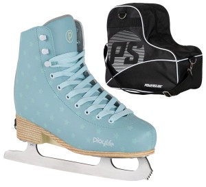 Patines De Hielo Powerslide Blue Sky adj. Ice Skate Bag bundle Unisex Azules | FZA453871