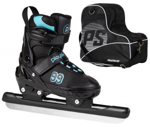 Patines De Hielo Powerslide Glacier TT adj. Ice Skate Bag bundle Unisex | XGN013874