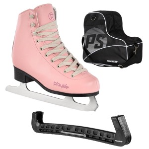 Patines De Hielo Powerslide PL Classic Charming Ice Bag & Blade Cover bundle Unisex Rosas | ELR023478