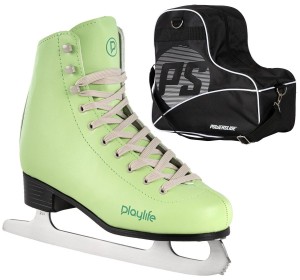 Patines De Hielo Powerslide PL Classic Fresh Mint Ice Skate Bag bundle Unisex Verde Menta | UVW274185