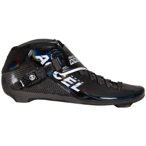 Patines En Línea Powerslide ACCEL Race Boot Hombre Negras | BVW259074