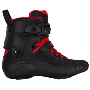 Patines En Línea Powerslide Black Fire Boot Hombre Negras Rojas | SHA403925