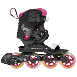 Patines En Línea Powerslide Doop Purple Dusk 90 Hombre Negras Moradas | BFG432809