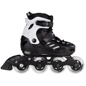 Patines En Línea Powerslide Khaan Junior SQD adj. Niños Negras Blancas | DAW064172