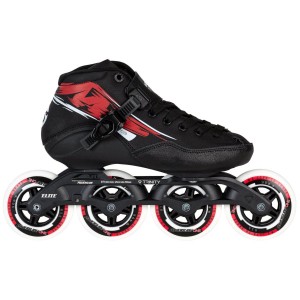 Patines En Línea Powerslide Manta Niños Negras Rojas | JLU946128