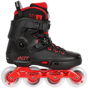 Patines En Línea Powerslide Next 80 Hombre Negras Rojas | CVF631248