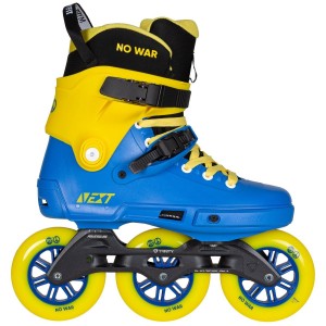 Patines En Línea Powerslide Next NO WAR Hombre Azules Amarillo | DNZ938276