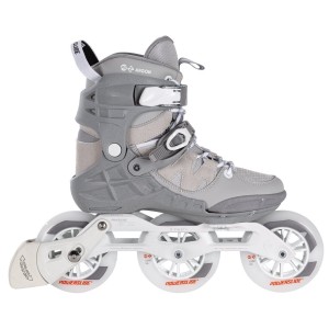 Patines En Línea Powerslide Phuzion Argon Cement 110 Hombre Gris Blancas | ZCT932510
