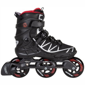 Patines En Línea Powerslide Phuzion Argon Scarlet 100 Hombre Negras Gris | YGD183079