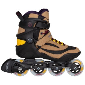 Patines En Línea Powerslide Phuzion Radon Umber 80 Hombre Marrones Negras | ROG206983