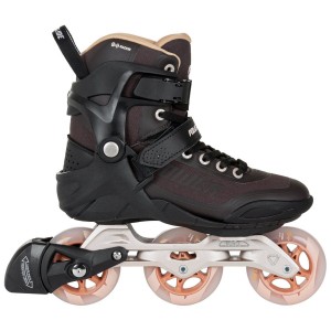 Patines En Línea Powerslide Phuzion Radon Bronze 90 Mujer Negras | QHK190836