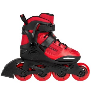 Patines En Línea Powerslide Rocket adj. Niños Negras Rojas | SGY860372