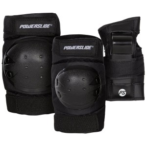 Proteccion Powerslide Basic Set Niños Negras | ZSD405273