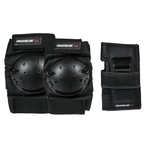 Proteccion Powerslide PS ONE Basic Set Niños Negras | HIY372569