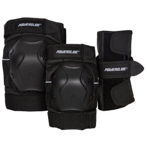 Proteccion Powerslide Standard Set Hombre Negras | GON721350